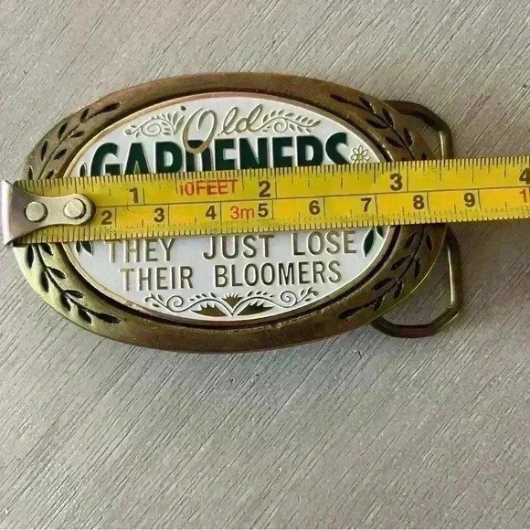 Vintage 80’s Solid Brass Aminco Belt Buckle - Picture 4 of 5